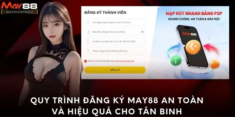 Quy trình đăng ký May88 an toàn và hiệu quả cho tân binh