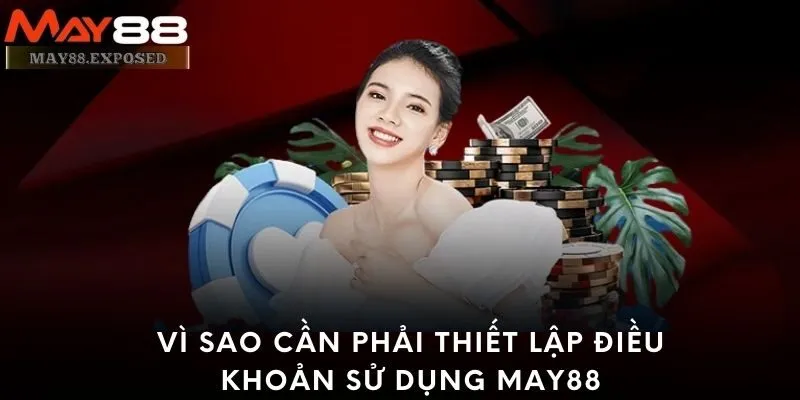 Vì sao cần phải thiết lập điều Khoản sử dụng May88